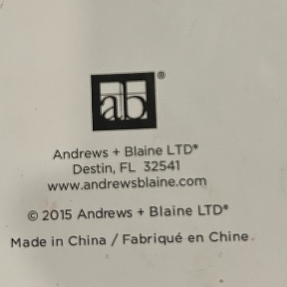 Andrews and Blaine Recipe Box 2015 never used Hg61 - Picture 4 of 4